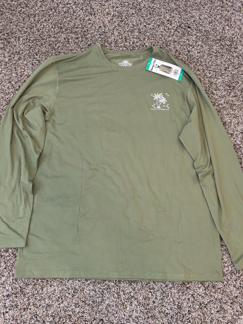 Hang Ten UPF 50 Men's Long Sleeve Athletic Shirt